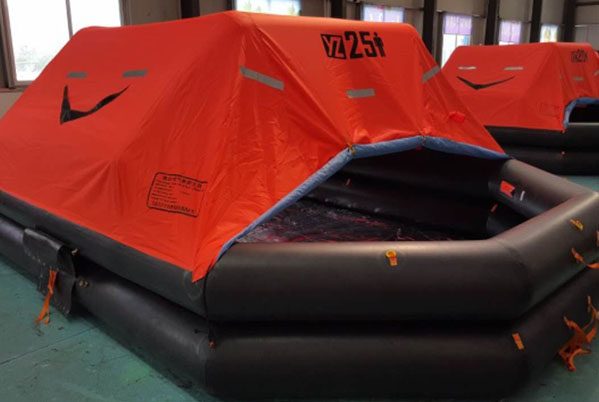 拋投式救生筏Throwing Liferaft
