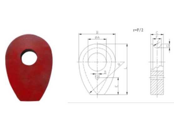 實心套環(huán)(TGH) SOLID THIMBLES (TGH)