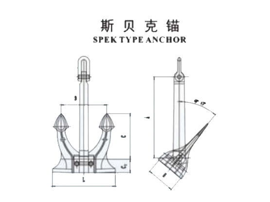 斯貝克錨SPEK TYPE ANCHOR
