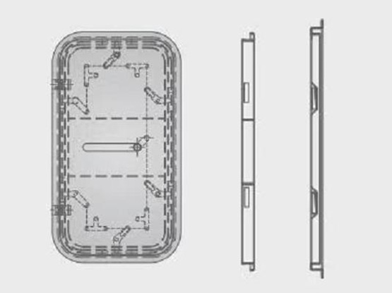 快開閉風(fēng)雨密鋼質(zhì)門(埋入式) QUICK OPEN&CLOSE WEATHERTIGHT STEEL DOOR (FLUSH TYPE)