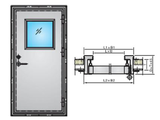 鋁質(zhì)/不銹鋼風(fēng)雨密外圍壁門(單、雙) ALUMINIUMISTAINLESS STEEL WEATHERTIGHT DOOR FOR WEATHER WALL