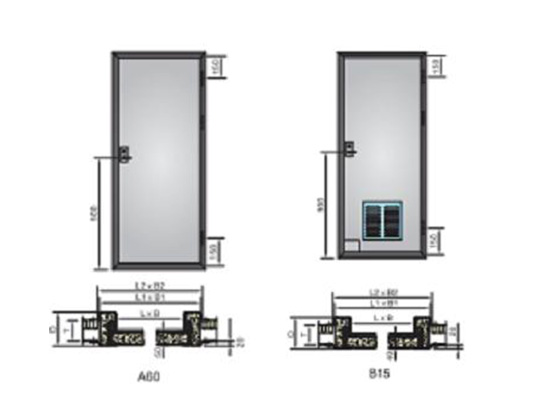 單扇防火門 SINGLE LEAF FIREPROOF DOOR
