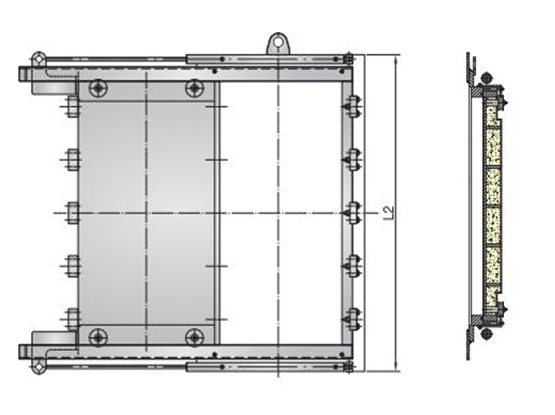 A60液壓滑動(dòng)式水密門 A60 HYDRAULIC SLIDING WATERTIGHT DOOR